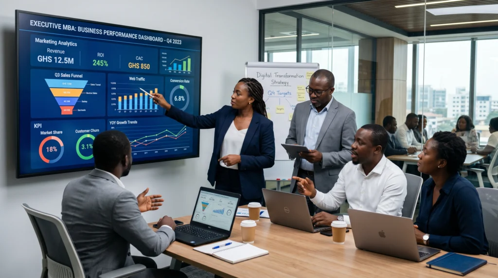 Executive MBA spécialisé data et dashboards KPI